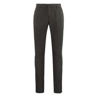 Dondup Slim-fit Trousers, male, Brown, W36, Gaubert Cotton Chino