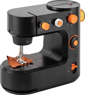 OEM Mini Macchina Da Cucire, Modalit&agrave; Elettrica, Controllo A Pedale, Nera