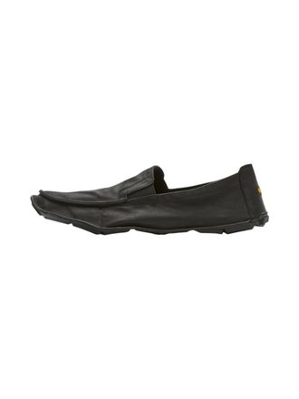 Vibram Fivefingers Mens One Quarter Leather Loafer In Black