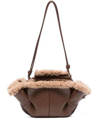 Hereu Arta Mini Curly Shearling Trims Bags