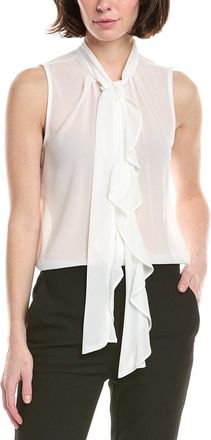 Tahari by ASL Tahari Asl Petite Pearl Chiffon Blouse