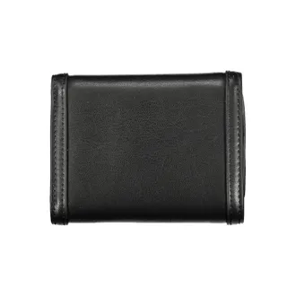 Tommy Hilfiger Compact Polyurethane Wallet - Black