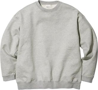 Snow Peak Cotton Pullover - Heren - Sweatshirts - Grijs - M - Katoen - Hoodies & sweatvesten
