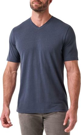 Travis Mathew Cloud V-Neck T-Shirt in Blue Nights at Nordstrom, Size Xx-Large