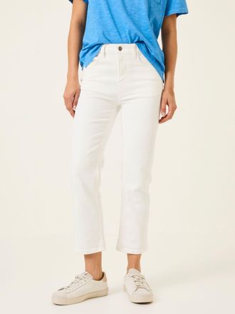 Fat Face FatFace Sway White Cropped Jeans