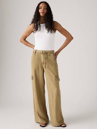 Levi's Baggy Dad Cargo Pants - Womens - 23X32 - Brown