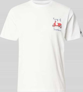 MC2 Saint Barth T-Shirt mit Stitchings Modell PORTOFINO in Weiss, Gr&ouml;&szlig;e XXL