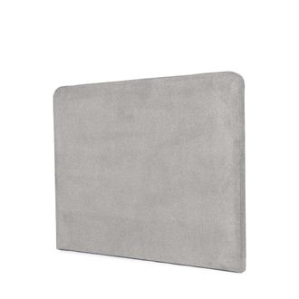 Koketto Home Cabecero tapizado gris claro para cama de 135-140 cm