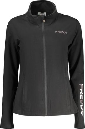 Freddy Sweatshirt met lange mouwen - Dames - Vesten met rits - Zwart - L - Hoodies & sweatvesten