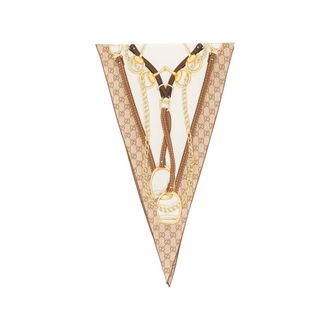 Gucci GG Supreme Horsebit Scarf