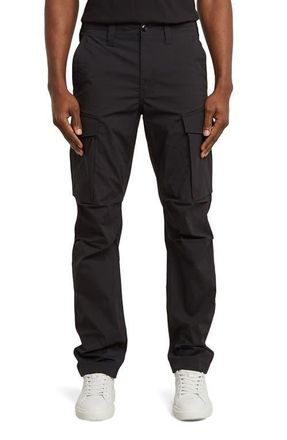 G-Star Core Regular Fit Cargo Pants in Dark Black at Nordstrom, Size 29 X 32