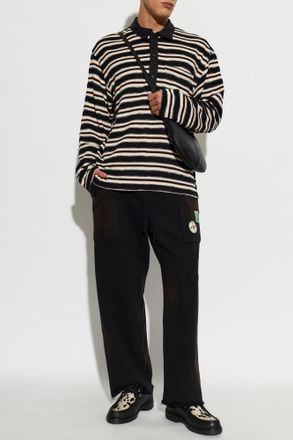Song for the Mute Song For The Mute Polo Shirt, Mens, Black