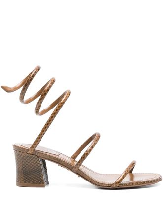 Rene Caovilla 55mm Cleo sandals - Brown