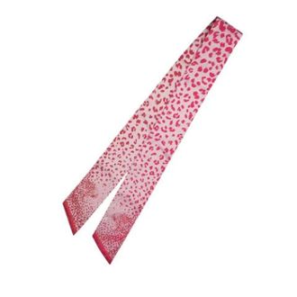 Cartier Pre-owned Scarves, female, Pink, Size: ONE SIZE Pre-owned Printed Silk Scarf