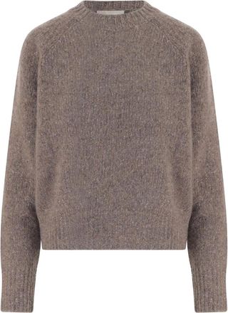 Allude Cashmere Sweater - Dames - Cashmere truien - Beige - S - Kasjmier - Truien & Vesten