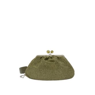 Max Mara Clutches, female, Green, Size: ONE SIZE Clutches