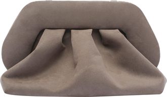 Themoirè Tia Suede Clutch
