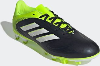 adidas Fussballschuh ADIDAS PERFORMANCE COPA PURE 3 CLUB FIRM/MULTI-GROUND, Damen, Gr. 42,5, weiss (core schwarz, cloud wei&szlig;, lucid lemon), Synthetik, Schuhe