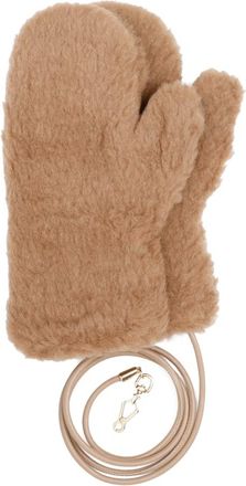 Max Mara Dames, Accessoires, Beige, Maat: M/L Camelhaar