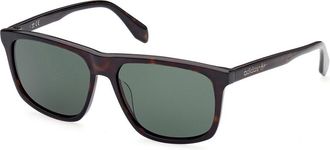 adidas OR0062 56N Mens Sunglasses Tortoiseshell Size 56