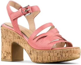 Donald J Pliner Tyna Platform Slingback Sandal in Pink at Nordstrom, Size 5.5