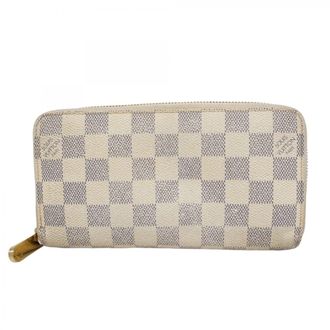 Louis Vuitton White Long Wallet (Bi-Fold) (Pre-Owned)