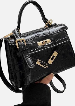 XY London Womens XY London Womens/Ladies Maya Removable Straps Satchel - Black - Size: ONE size
