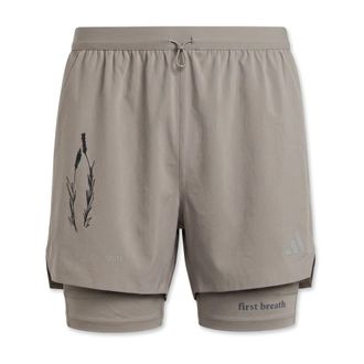adidas X Song For The Mute Layered Shorts - Sport - Mujer - Gris - 2XL