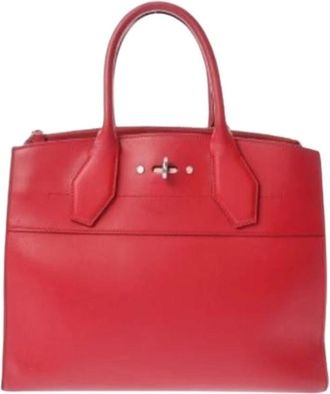 Louis Vuitton Pre-owned Handbags, female, Red, Size: ONE SIZE Pre-owned Vintage Handbag