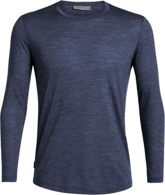Icebreaker Icebreaker Mens Sphere Crewe Longsleeve, Black