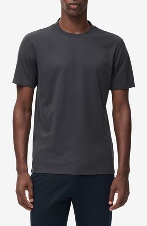 Mango CoolMax Slim Fit T-Shirt in Dark Green Grey at Nordstrom, Size Medium