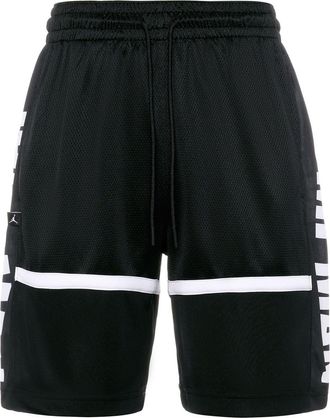 Nike Jordan Air Jordan Jumpman Basketball shorts Black White side logo BQ8796-010