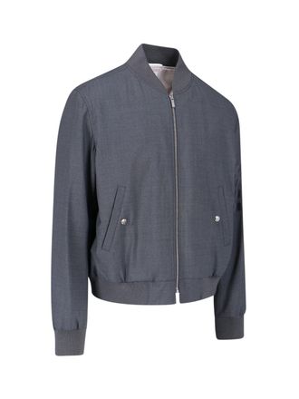 Thom Browne Mens Jackets Grey Wool