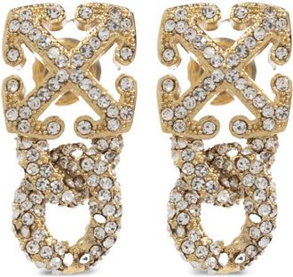 Off-white Orecchini pendenti Arrow - Oro