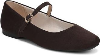 Life Stride Beloved Mary Jane Flat in Dark Chocolate at Nordstrom, Size 8.5