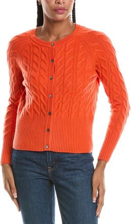 N.Peal N.Peal Myla Cable 100% Cashmere Cardigan