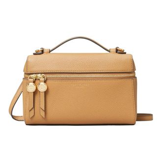 Tory Burch Tory Burch, Handbags, female, Beige, Size: ONE SIZE Romy Slim Top Handle