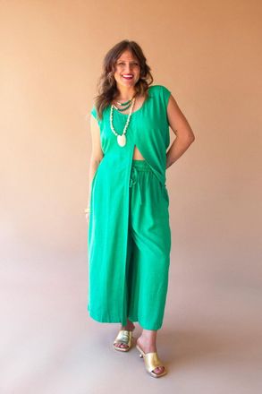 Kalalou Sleeveless Split-Front Tunic