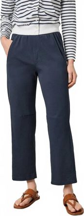 Lilla P Side Panel Pant In Navy