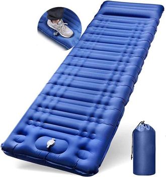 OEM Colchoneta Autoinflable Ultraligera De 12 Cm De Grosor Para Acampar Con Bomba De Pie Incorporada