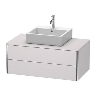 Duravit Mueble De Pared Duravit Xsquare 100.0 X 54.8 Cm, 2 Cajones, Color (frente/cuerpo): Blanco Lila Seda Laca Mate - Xs491108787