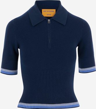 Guest In Residence Marcella Poloshirt aus Baumwolle und Kaschmir