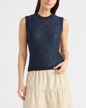 Ellen Tracy Womens Sweater Top