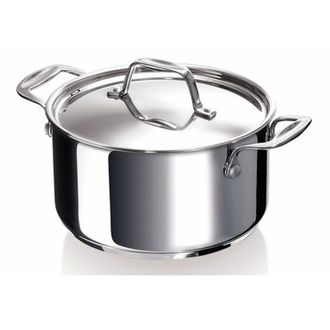 Beka Cacerola Acero Inoxidable 24cm + Tapa - 12061244