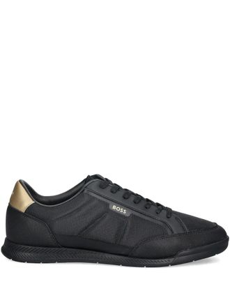 BOSS Sneakers con design a inserti - Nero