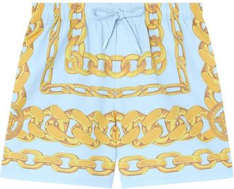 Versace Costume da bagno Medusa Chains - Blu