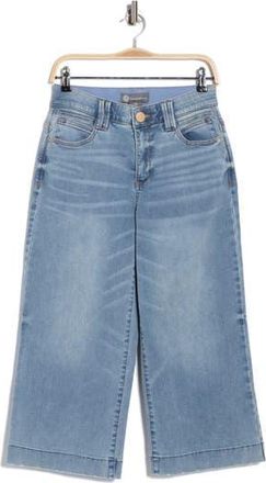 Democracy Crop Wide Jeans in Light Blue at Nordstrom Rack, Size 12P