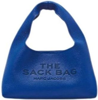 Marc Jacobs Mini Sack Bag - Dames - Handtassen - Blauw - ONE Size - Leer - Tassen