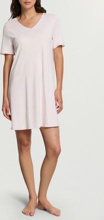 Hanro Cotton & Silk Nightshirt in Honeydew at Nordstrom, Size X-Large