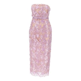Retrof&ecirc;te Rowena Lace Dress - Dames - Feestkleedjes - Paars - L - Pailletten - Kleedjes